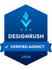 DesignRush Verified Agency 2024 badge
