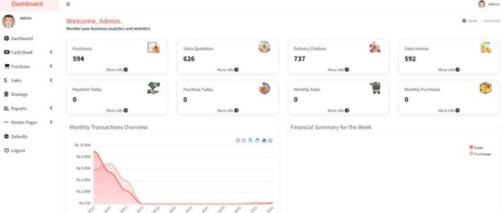 Inventory Link project screenshot