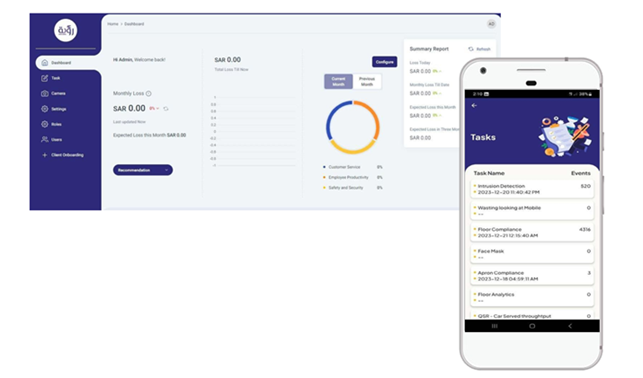 Roaya mobile app screenshot